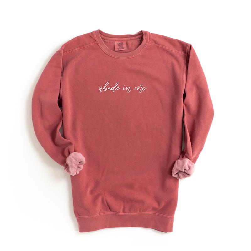 Abide in Me - Christian Women Sweatshirt