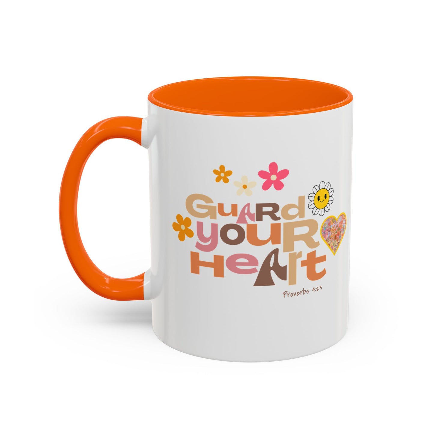 Guard Your Heart - Proverbs 4:23 Christian Mug