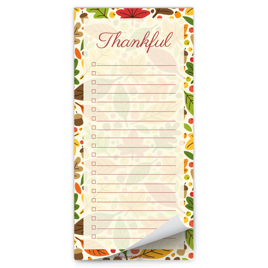 Thankful Magnetic Notepad