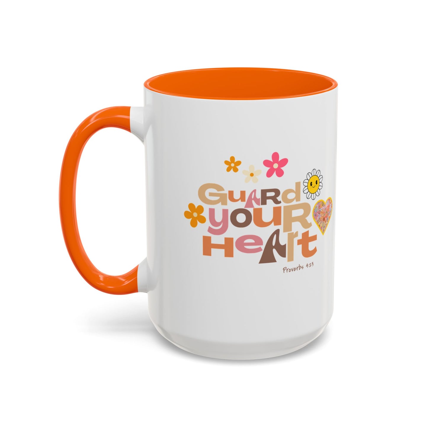 Guard Your Heart - Proverbs 4:23 Christian Mug