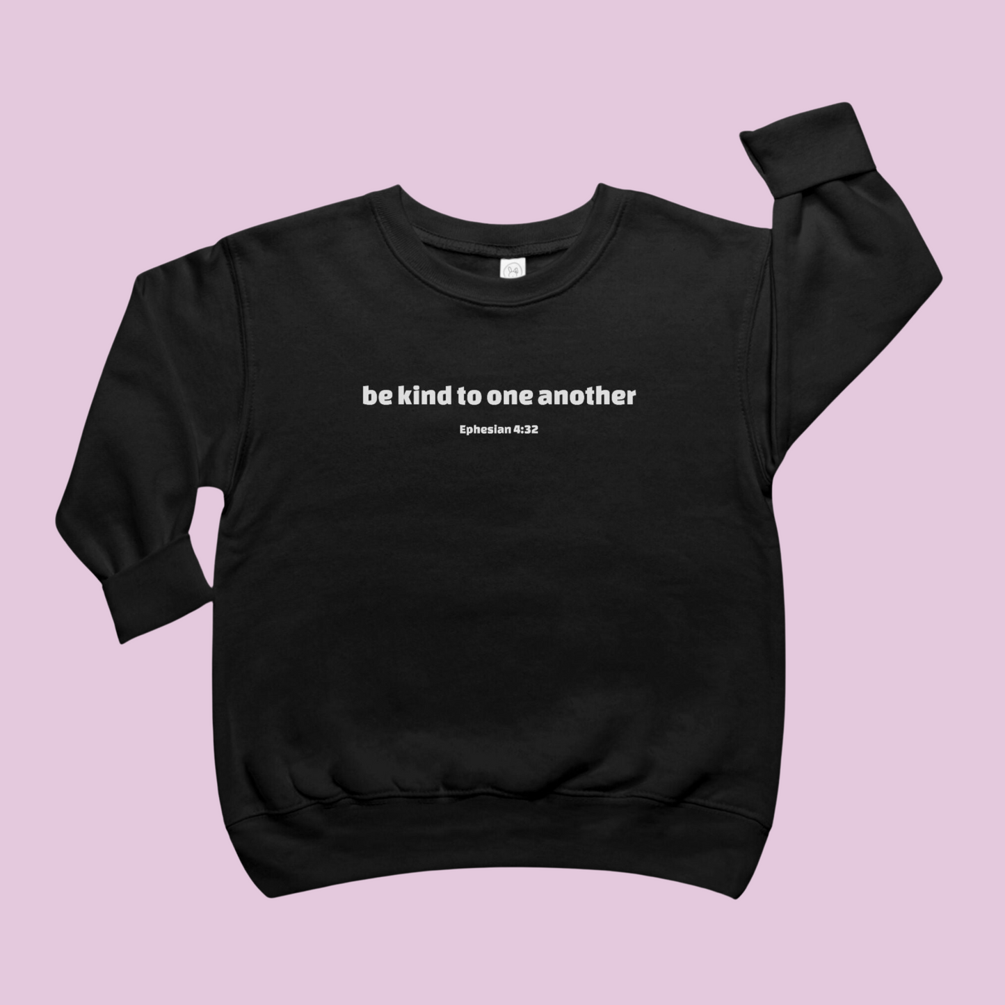be kind Toddler Crew Neck Sweatshirt