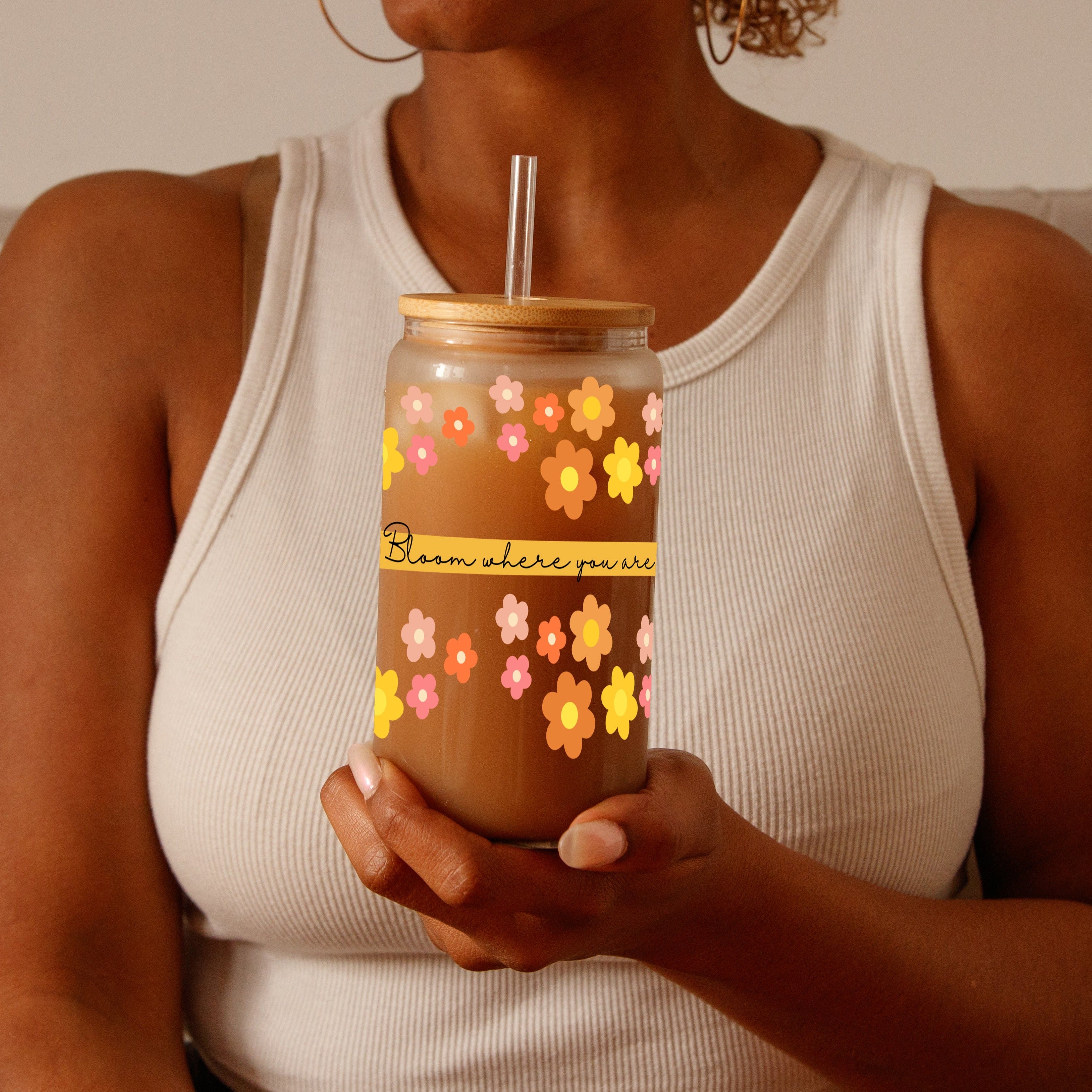 Bloom Glass Can