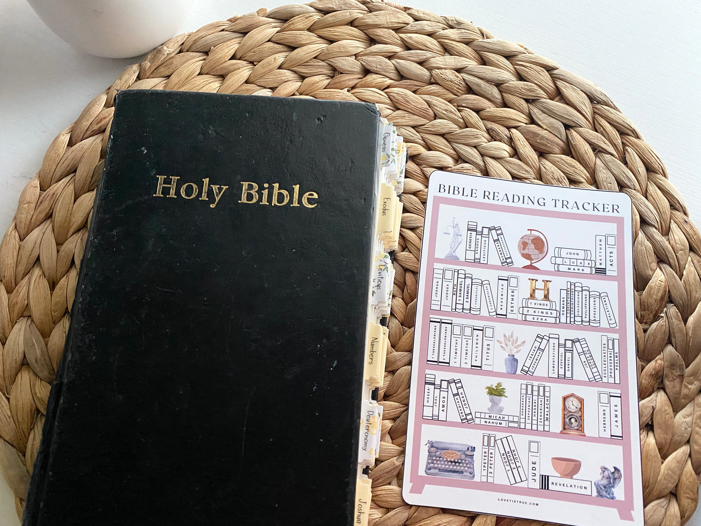 Bible Reading Tracker Sticker