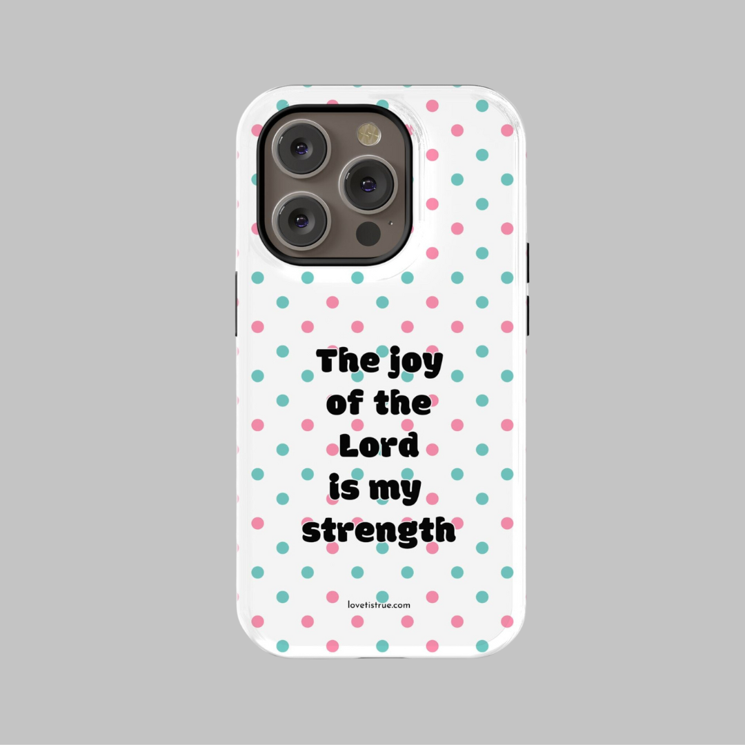 La alegría es mi fuerza Funda resistente MagSafe para iPhone 14 Pro