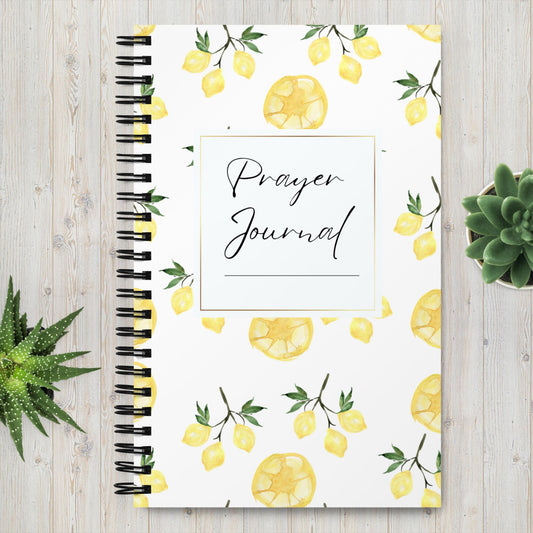 Prayer Journal Spiral notebook