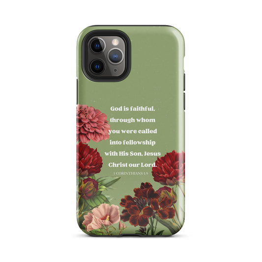 He is faithful Tough Case for iPhone®