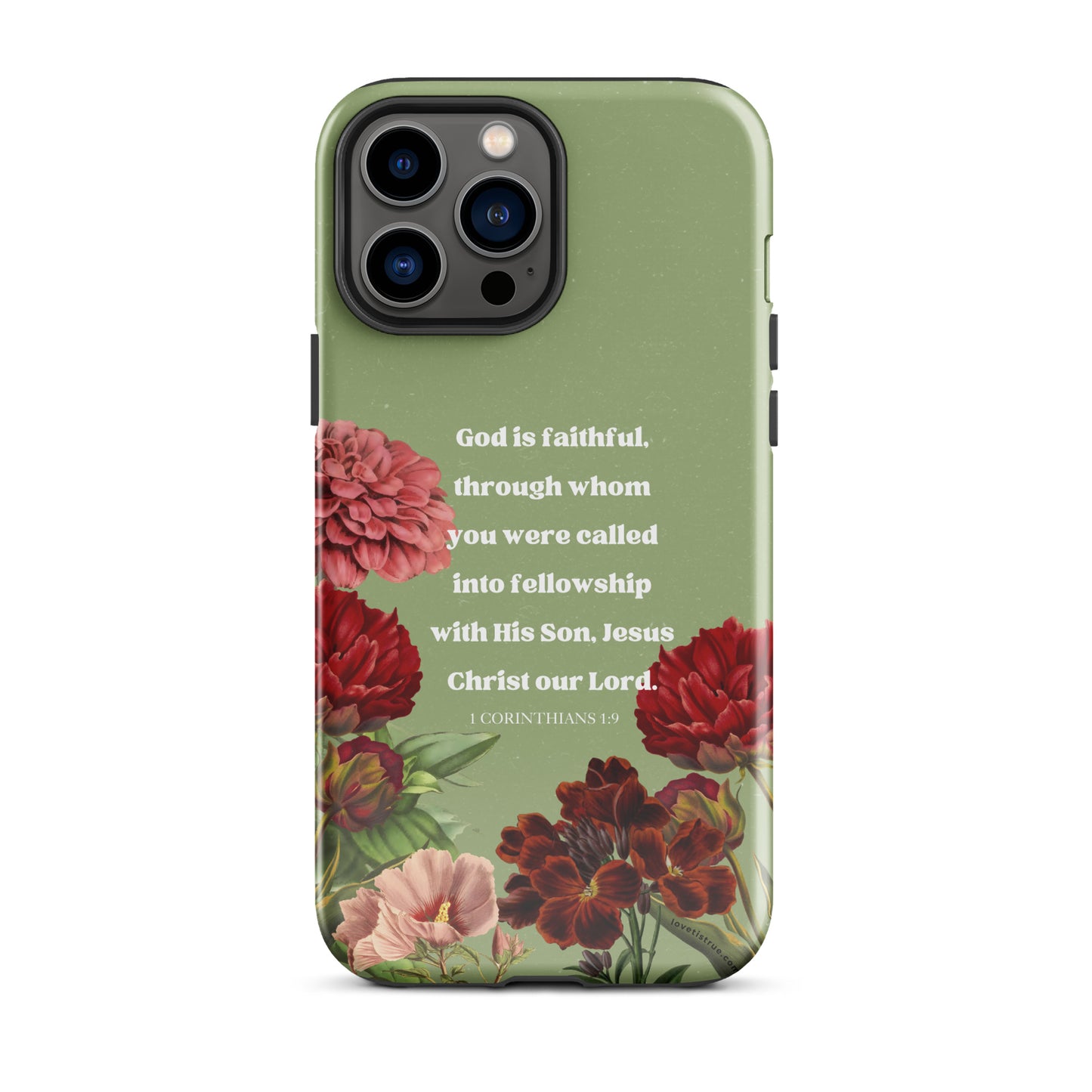 He is faithful Tough Case for iPhone®