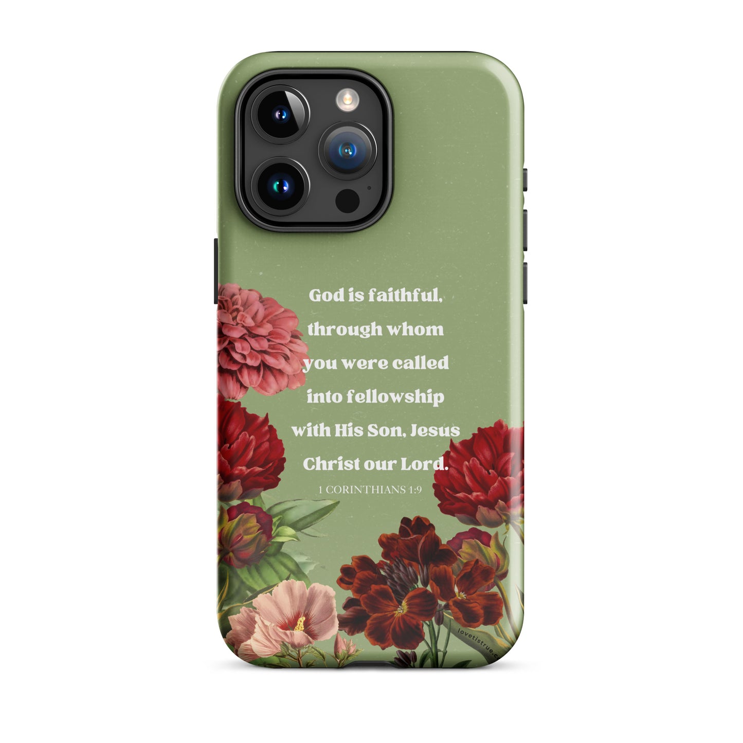 He is faithful Tough Case for iPhone®