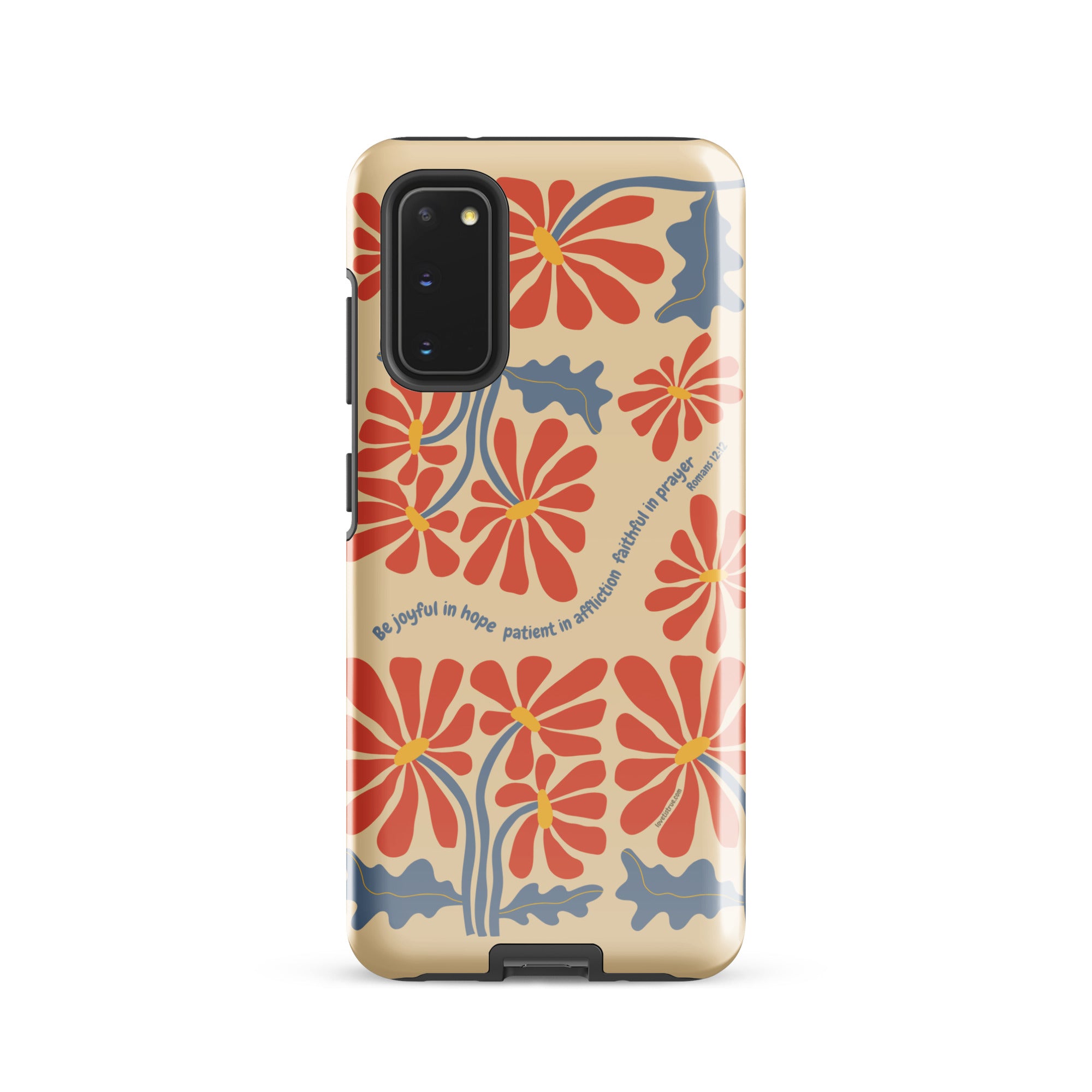 Romans 12:12 Tough case for Samsung®