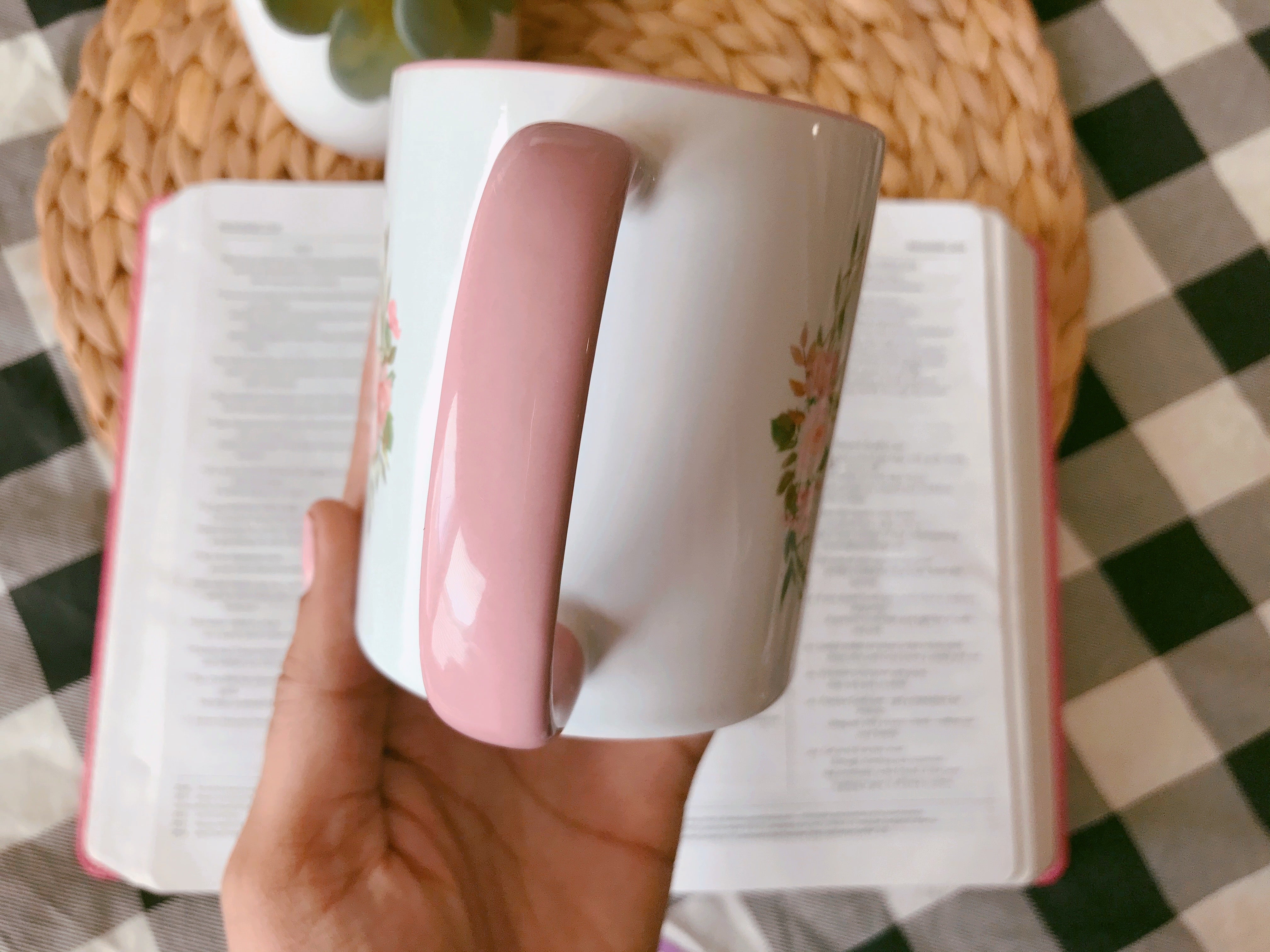 inspirational mug, Floral It is well with my soul coffee cup, cute cof –  Joyful Moose